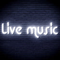 ADVPRO Live Music Ultra-Bright LED Neon Sign fnu0209 - White