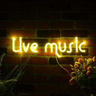 ADVPRO Live Music Ultra-Bright LED Neon Sign fnu0209