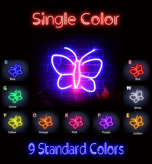 ADVPRO Butterflies Ultra-Bright LED Neon Sign fnu0212 - Classic
