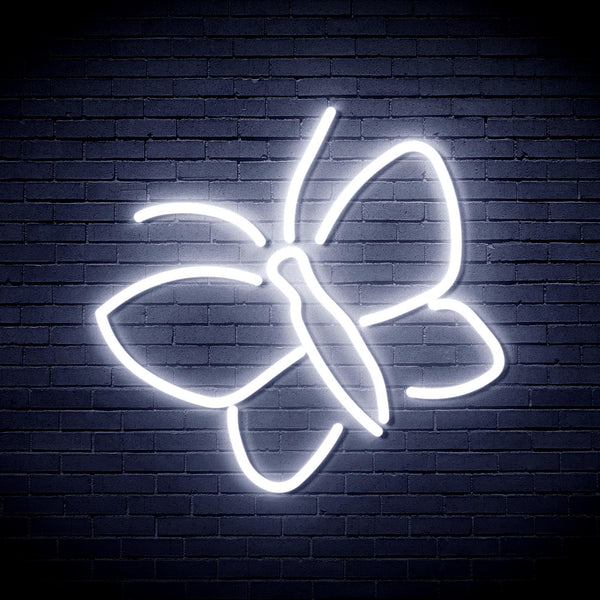 ADVPRO Butterflies Ultra-Bright LED Neon Sign fnu0212 - White