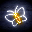 ADVPRO Butterflies Ultra-Bright LED Neon Sign fnu0212 - White & Golden Yellow