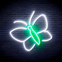 ADVPRO Butterflies Ultra-Bright LED Neon Sign fnu0212 - White & Green