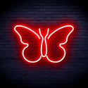 ADVPRO Butterfly Ultra-Bright LED Neon Sign fnu0216 - Red