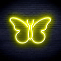 ADVPRO Butterfly Ultra-Bright LED Neon Sign fnu0216 - Yellow