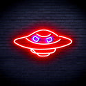 ADVPRO UFO Ultra-Bright LED Neon Sign fnu0217 - Blue & Red