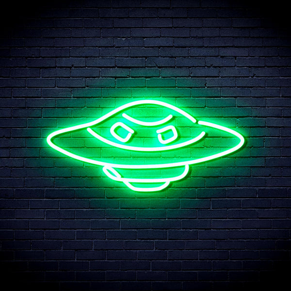 ADVPRO UFO Ultra-Bright LED Neon Sign fnu0217 - Golden Yellow