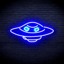ADVPRO UFO Ultra-Bright LED Neon Sign fnu0217 - Green & Blue