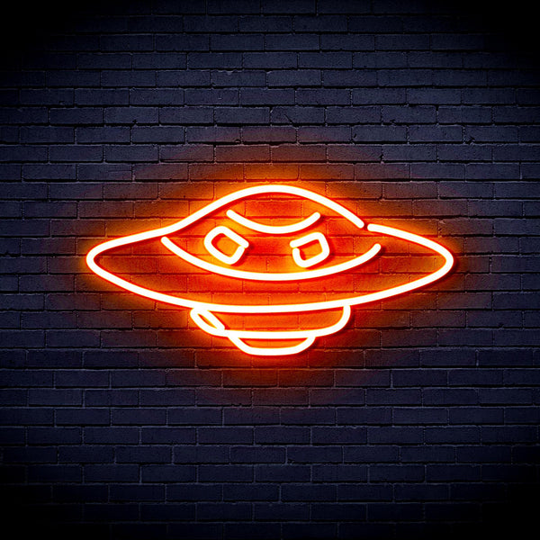 ADVPRO UFO Ultra-Bright LED Neon Sign fnu0217 - Orange