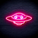 ADVPRO UFO Ultra-Bright LED Neon Sign fnu0217 - White & Pink
