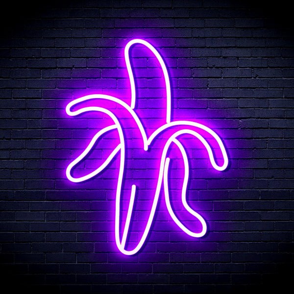 ADVPRO Banana Ultra-Bright LED Neon Sign fnu0218 - Purple