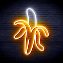 ADVPRO Banana Ultra-Bright LED Neon Sign fnu0218 - White & Golden Yellow