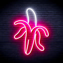 ADVPRO Banana Ultra-Bright LED Neon Sign fnu0218 - White & Pink