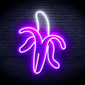 ADVPRO Banana Ultra-Bright LED Neon Sign fnu0218 - White & Purple