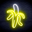 ADVPRO Banana Ultra-Bright LED Neon Sign fnu0218 - White & Yellow