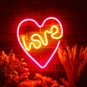 ADVPRO Heart with Love Ultra-Bright LED Neon Sign fnu0221
