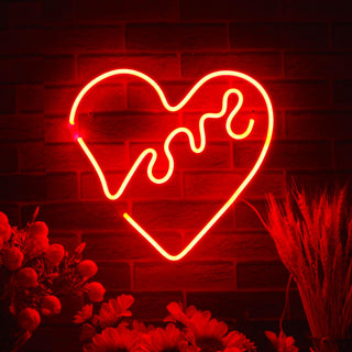 ADVPRO Heart with Love Ultra-Bright LED Neon Sign fnu0225