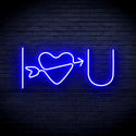 ADVPRO I Love You Ultra-Bright LED Neon Sign fnu0227 - Blue