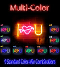 ADVPRO I Love You Ultra-Bright LED Neon Sign fnu0227 - Multi-Color