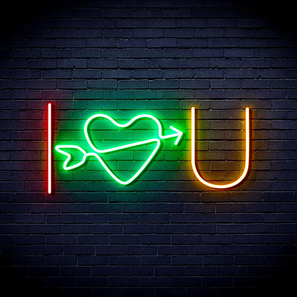 ADVPRO I Love You Ultra-Bright LED Neon Sign fnu0227 - Multi-Color 5