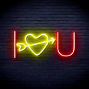 ADVPRO I Love You Ultra-Bright LED Neon Sign fnu0227 - Red & Yellow