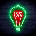 ADVPRO Light Blub Ultra-Bright LED Neon Sign fnu0230 - Green & Red