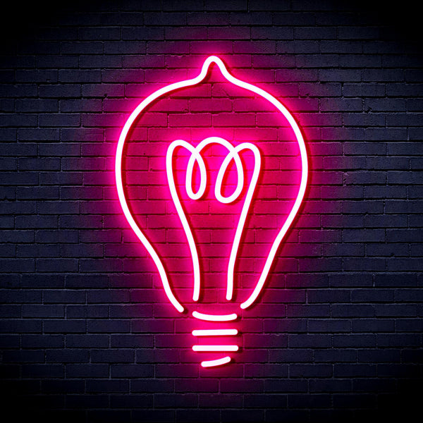 ADVPRO Light Blub Ultra-Bright LED Neon Sign fnu0230 - Pink