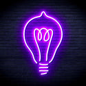 ADVPRO Light Blub Ultra-Bright LED Neon Sign fnu0230 - Purple