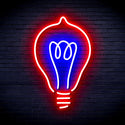 ADVPRO Light Blub Ultra-Bright LED Neon Sign fnu0230 - Red & Blue