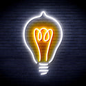 ADVPRO Light Blub Ultra-Bright LED Neon Sign fnu0230 - White & Golden Yellow
