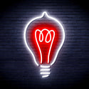 ADVPRO Light Blub Ultra-Bright LED Neon Sign fnu0230 - White & Red