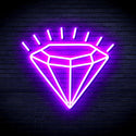 ADVPRO Diamond Ultra-Bright LED Neon Sign fnu0235 - Purple