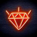 ADVPRO Diamond Ultra-Bright LED Neon Sign fnu0236 - Orange