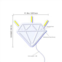 ADVPRO Diamond Ultra-Bright LED Neon Sign fnu0236 - Size