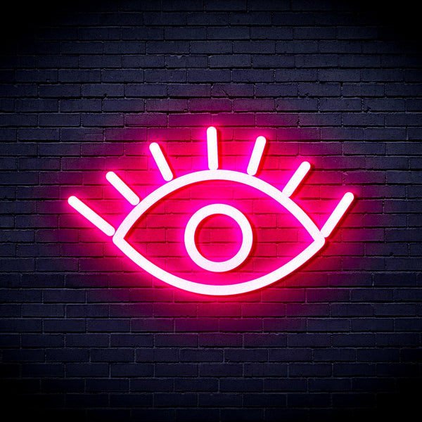 ADVPRO Eye Ultra-Bright LED Neon Sign fnu0237 - Pink