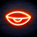 ADVPRO Sleepy Eye Ultra-Bright LED Neon Sign fnu0238 - Orange