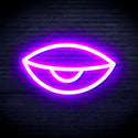 ADVPRO Sleepy Eye Ultra-Bright LED Neon Sign fnu0238 - Purple