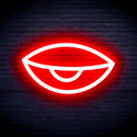 ADVPRO Sleepy Eye Ultra-Bright LED Neon Sign fnu0238 - Red