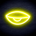 ADVPRO Sleepy Eye Ultra-Bright LED Neon Sign fnu0238 - Yellow