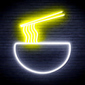 ADVPRO Ramen Ultra-Bright LED Neon Sign fnu0240 - White & Yellow
