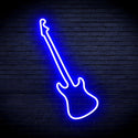 ADVPRO Guitar Ultra-Bright LED Neon Sign fnu0241 - Blue