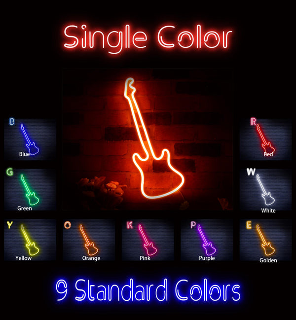 ADVPRO Guitar Ultra-Bright LED Neon Sign fnu0241 - Classic