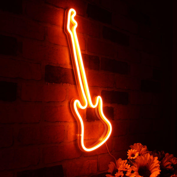 ADVPRO Guitar Ultra-Bright LED Neon Sign fnu0241