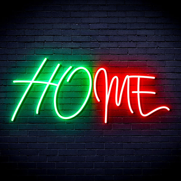 ADVPRO Home Ultra-Bright LED Neon Sign fnu0242 - Green & Red