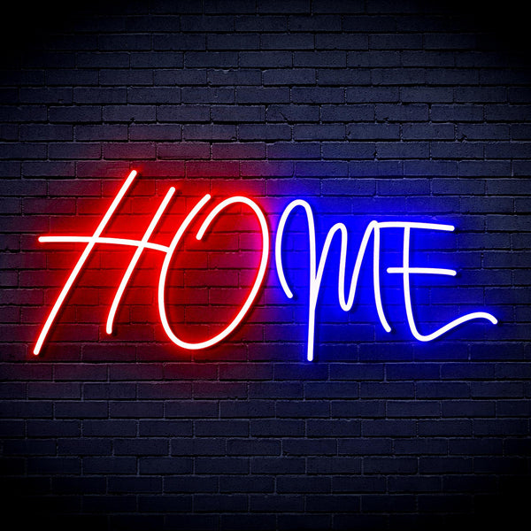 ADVPRO Home Ultra-Bright LED Neon Sign fnu0242 - Red & Blue