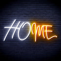 ADVPRO Home Ultra-Bright LED Neon Sign fnu0242 - White & Golden Yellow