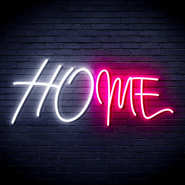 ADVPRO Home Ultra-Bright LED Neon Sign fnu0242 - White & Pink