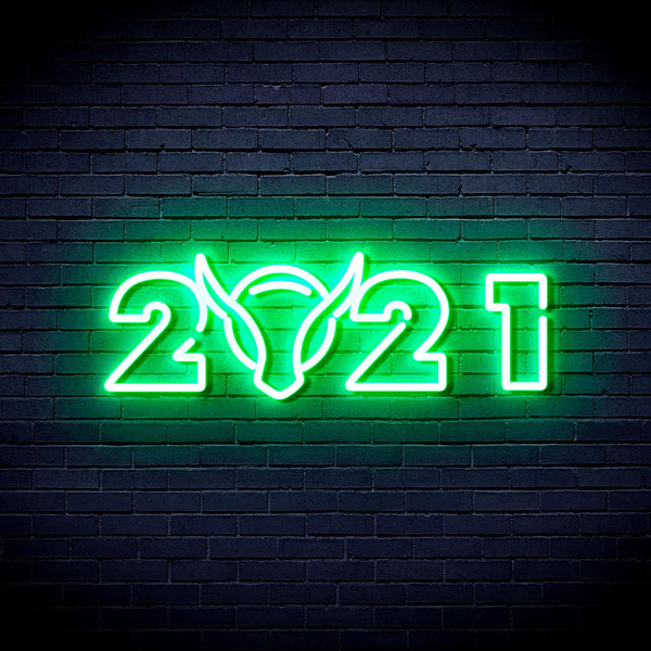 ADVPRO 2021 with OX Head Ultra-Bright LED Neon Sign fnu0243 - Golden Yellow