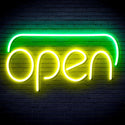 ADVPRO Open Ultra-Bright LED Neon Sign fnu0244 - Green & Yellow