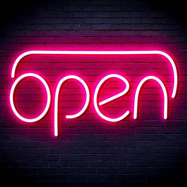 ADVPRO Open Ultra-Bright LED Neon Sign fnu0244 - Pink