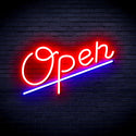 ADVPRO Open Ultra-Bright LED Neon Sign fnu0245 - Blue & Red